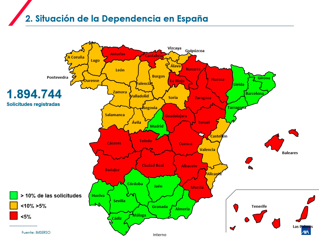 situacion dependencia espa&ntilde;a